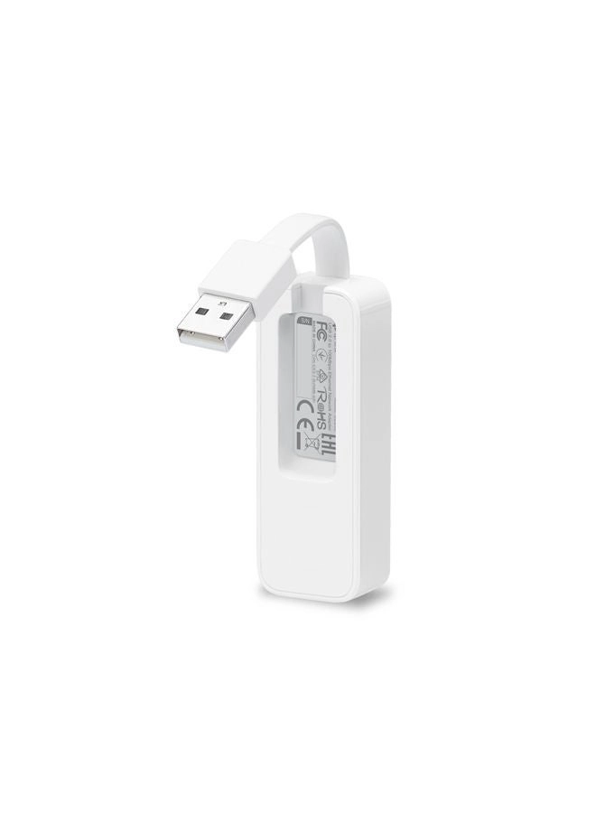 UE200 - USB 2.0 100Mbps Ethernet White