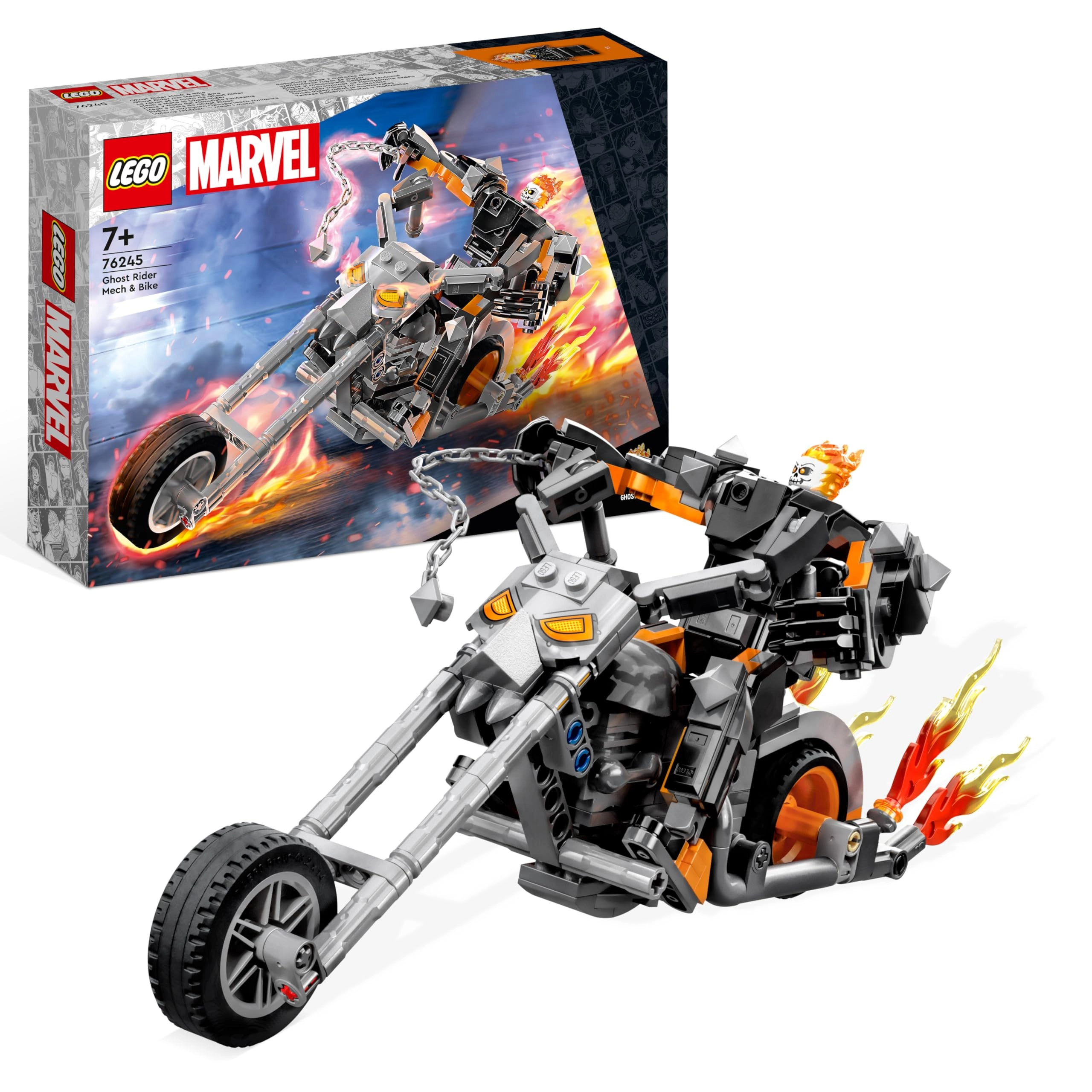 LEGO Marvel Ghost Rider Mech & Bike