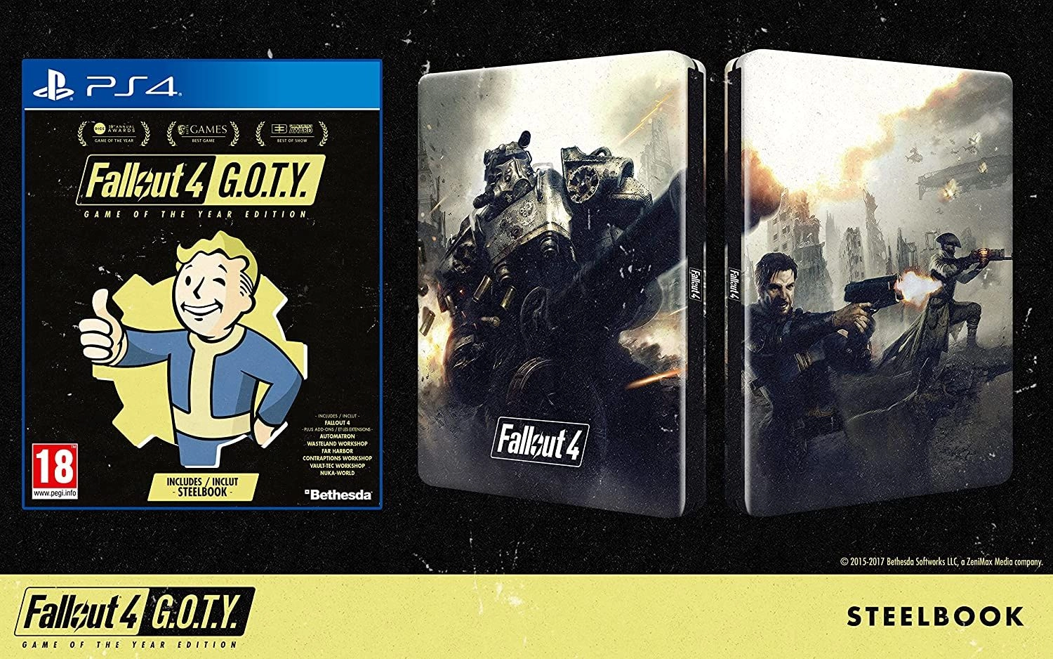 Fallout 4 Steelbook Edition - PlayStation 4