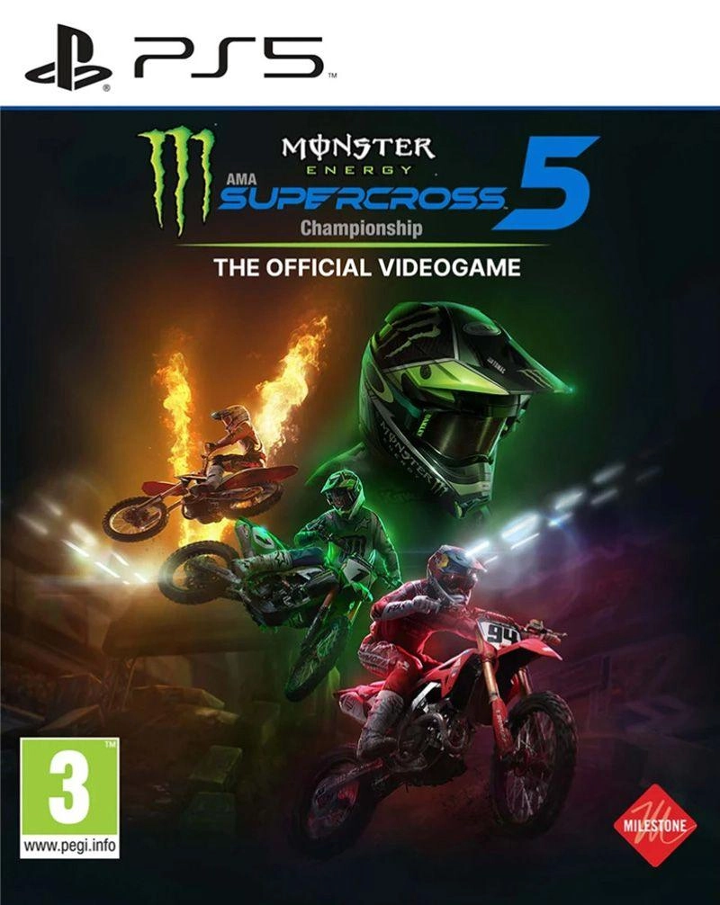 Monster Energy Supercross The Official Videogame 5 - PlayStation 5