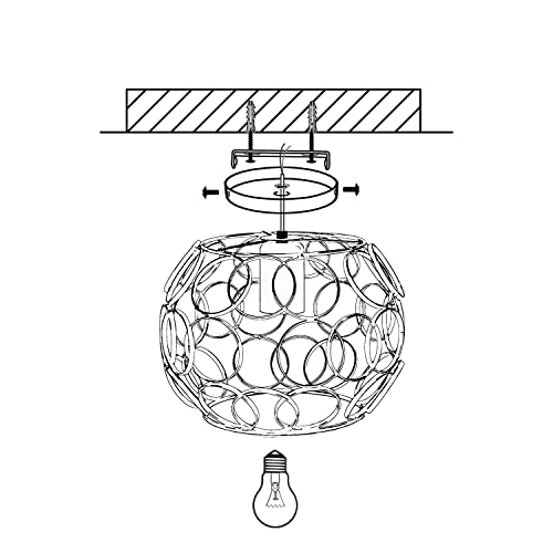 Vintage Ceiling Light - E27 25 cm