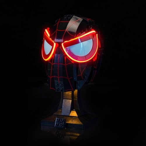LED Light Set - Compatible with 76329 Miles Morales' Mask