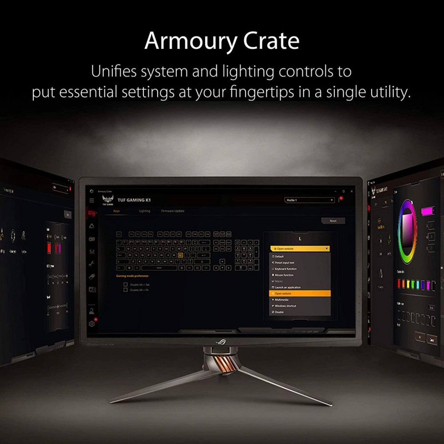 TUF Gaming K1 - FR Wired