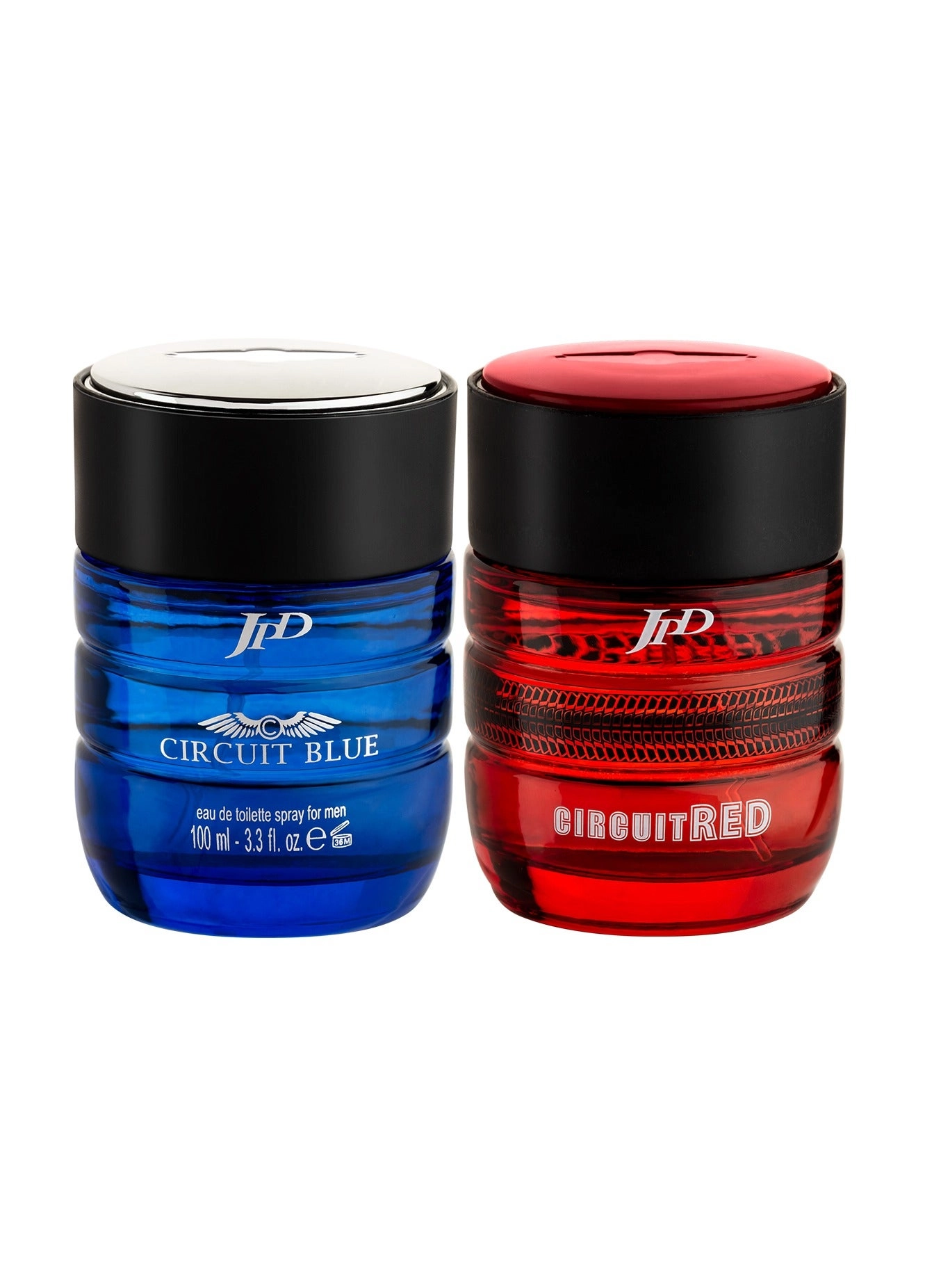 Jean Paul Dupont Circuit Red Eau de Toilette 100ml + Circuit Blue Eau de Toilette 100ml