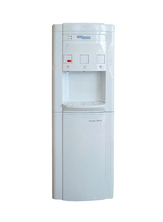 Super General SGL1051W - Freestanding White Stainless Steel