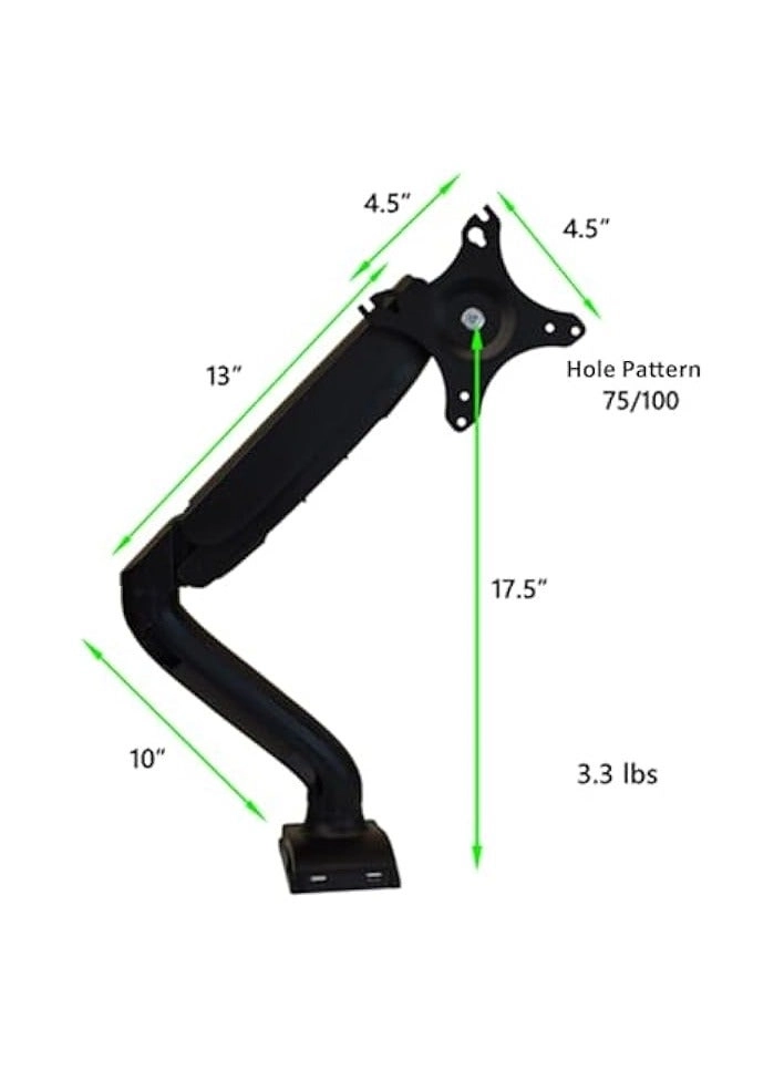 Single Monitor Desk Mount - 1 32 Inch