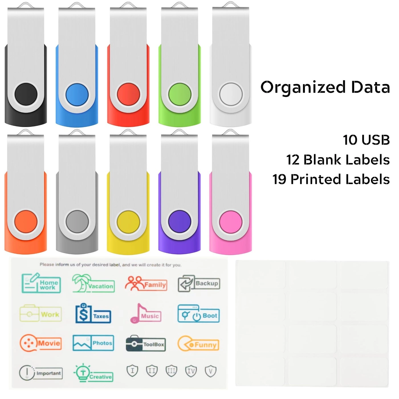 USB Flash Drive - USB 2.0 USB Type A 16GB