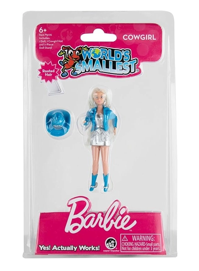 Worlds Smallest Barbie - 3.50 inches Ages 6+