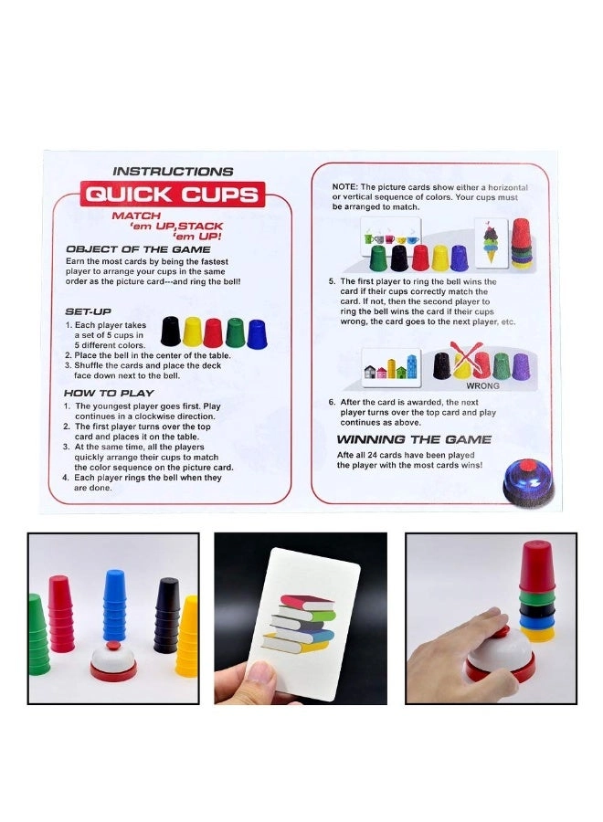 Cups Game - 6+ 30 pieces