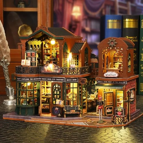 Miniature Dollhouse Kit - Paper Green