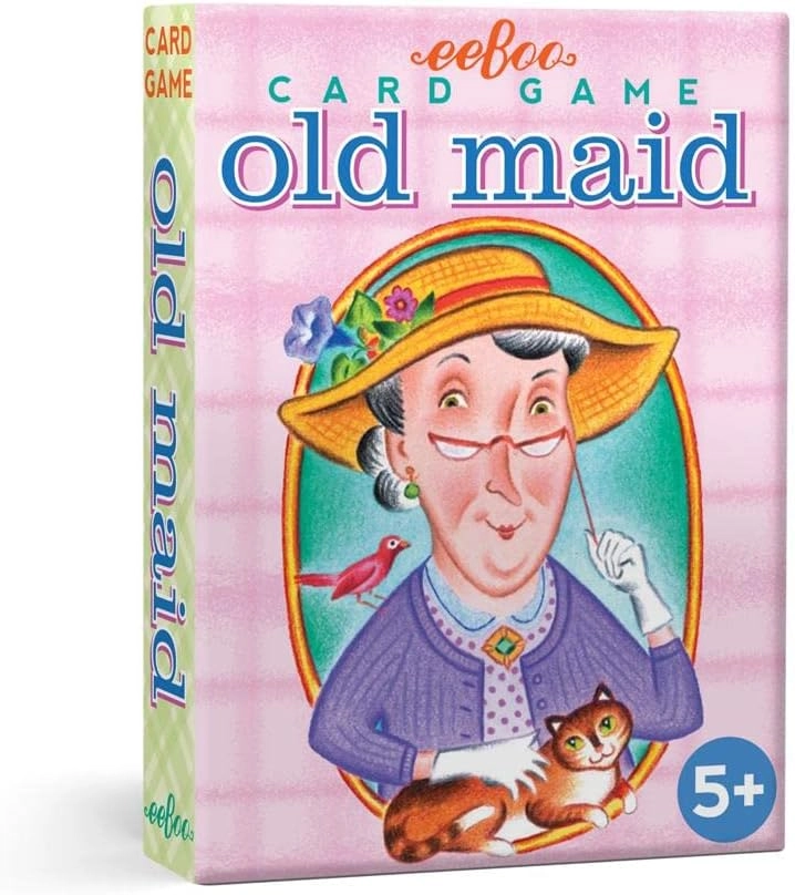 eeBoo Old Maid - English 5+ Years