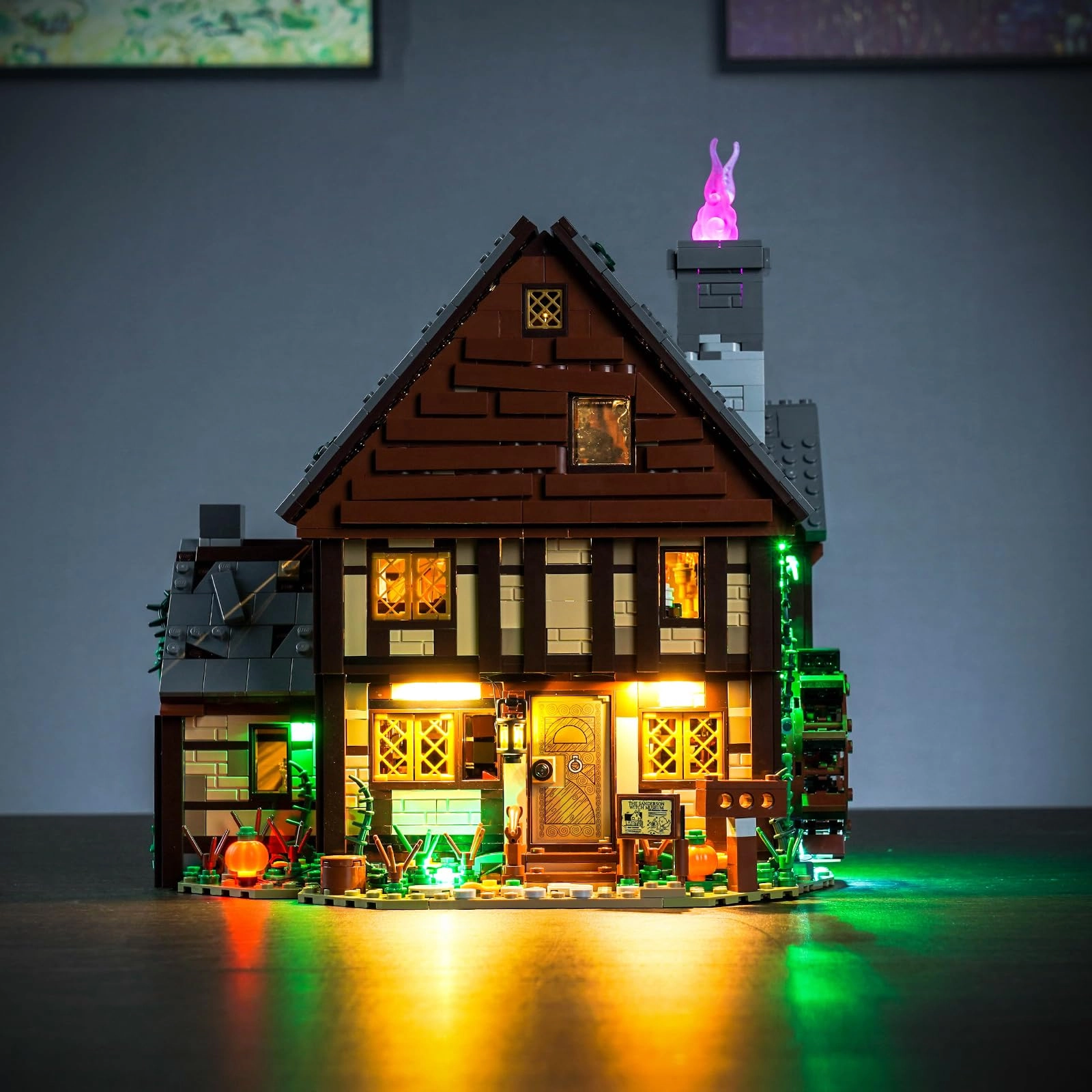 JANWAALY LED Lighting Kit - Compatible with Lego 21341 Lights Only
