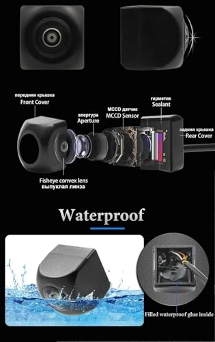 Rear View Camera - Night vision Wire AHD 720P