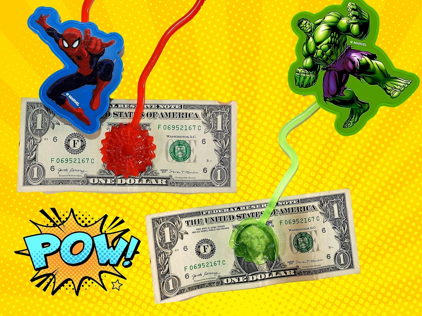 Marvel Sticky Stretchy Toys - Spiderman & Hulk (AB-6809-8) 8 pcs