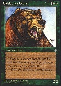 Wizards of the Coast Balduvian Bears - Ice Age