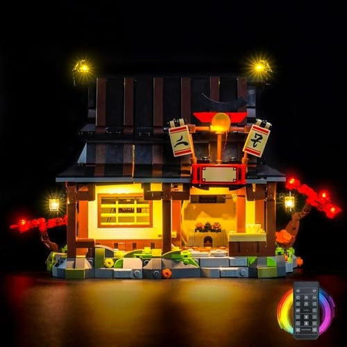 Light kit Compatible with Lego 71858 Four Weapons Blacksmith - RC Version