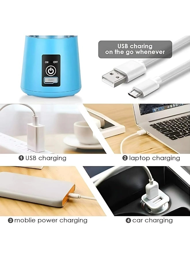 Personal Size Blender - USB Rechargeable Stainless Steel Blades