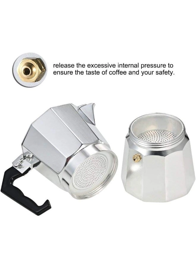 Aluminum Espresso Percolator - 3 cup Stovetop