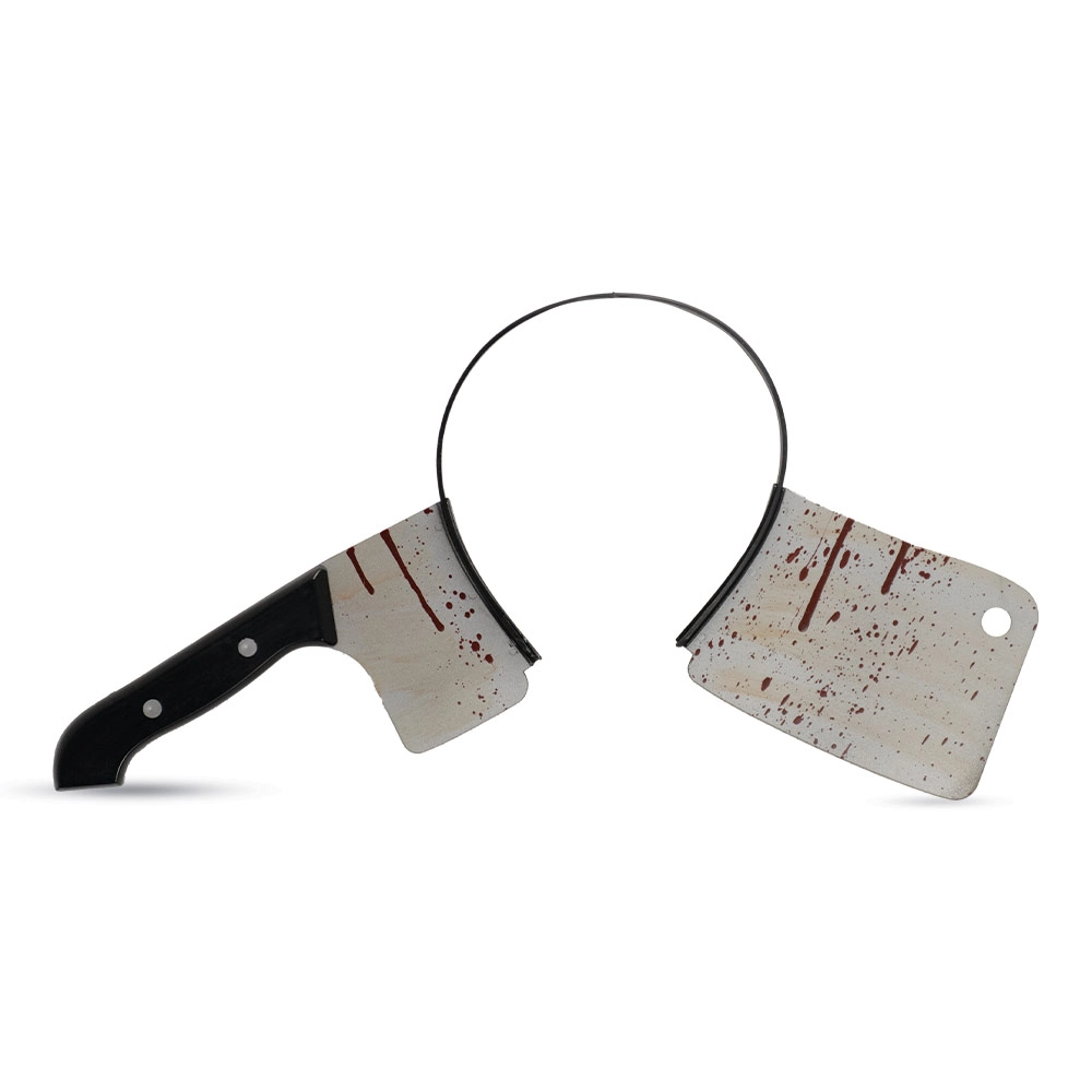 Creepy Zombie Fake Knife Headband - Suitable for 6 years & above