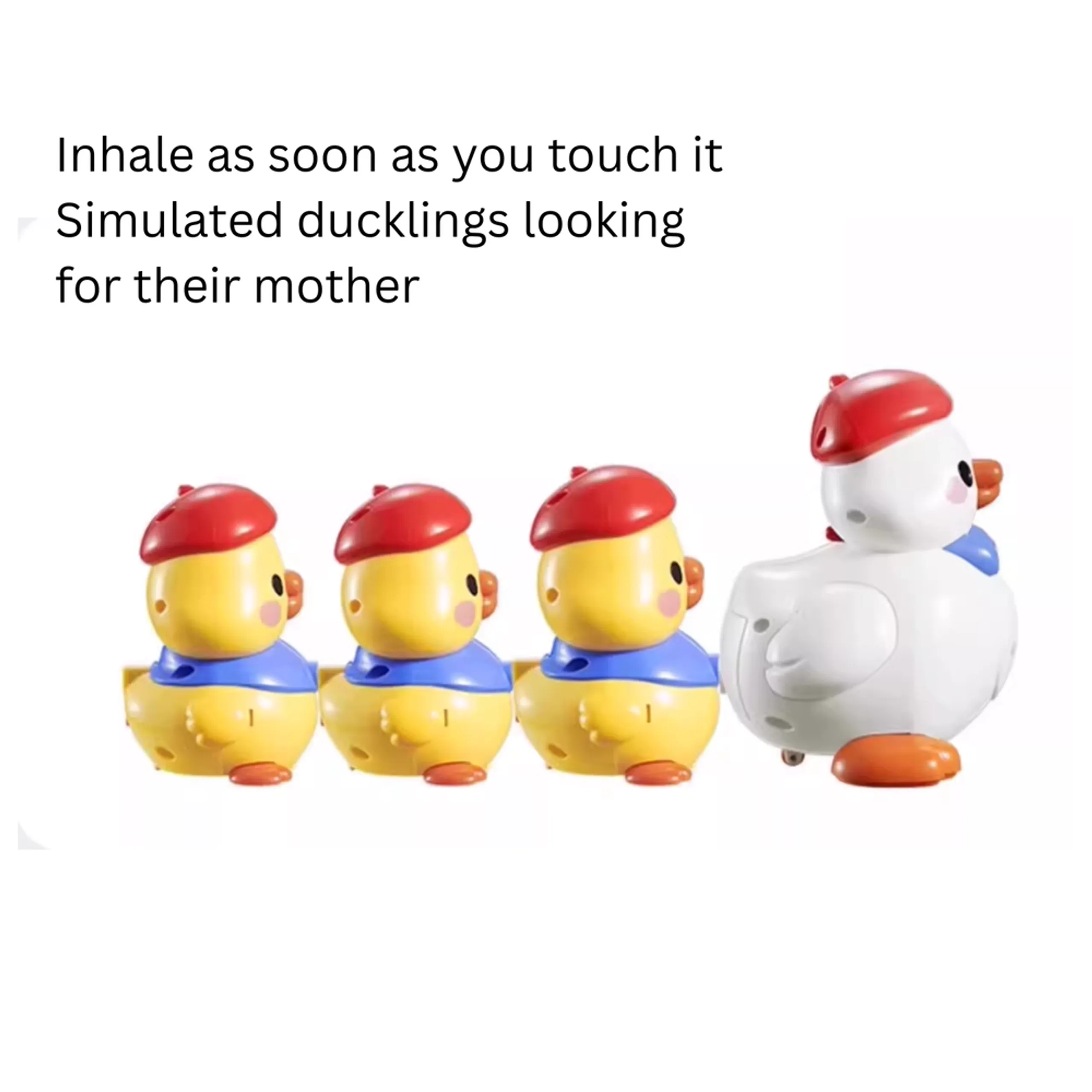 Crawling And Head-Lifting Musical Duck Toy - 12 months