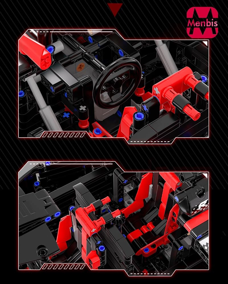 Narwhal - 2914pcs Car, Display Box