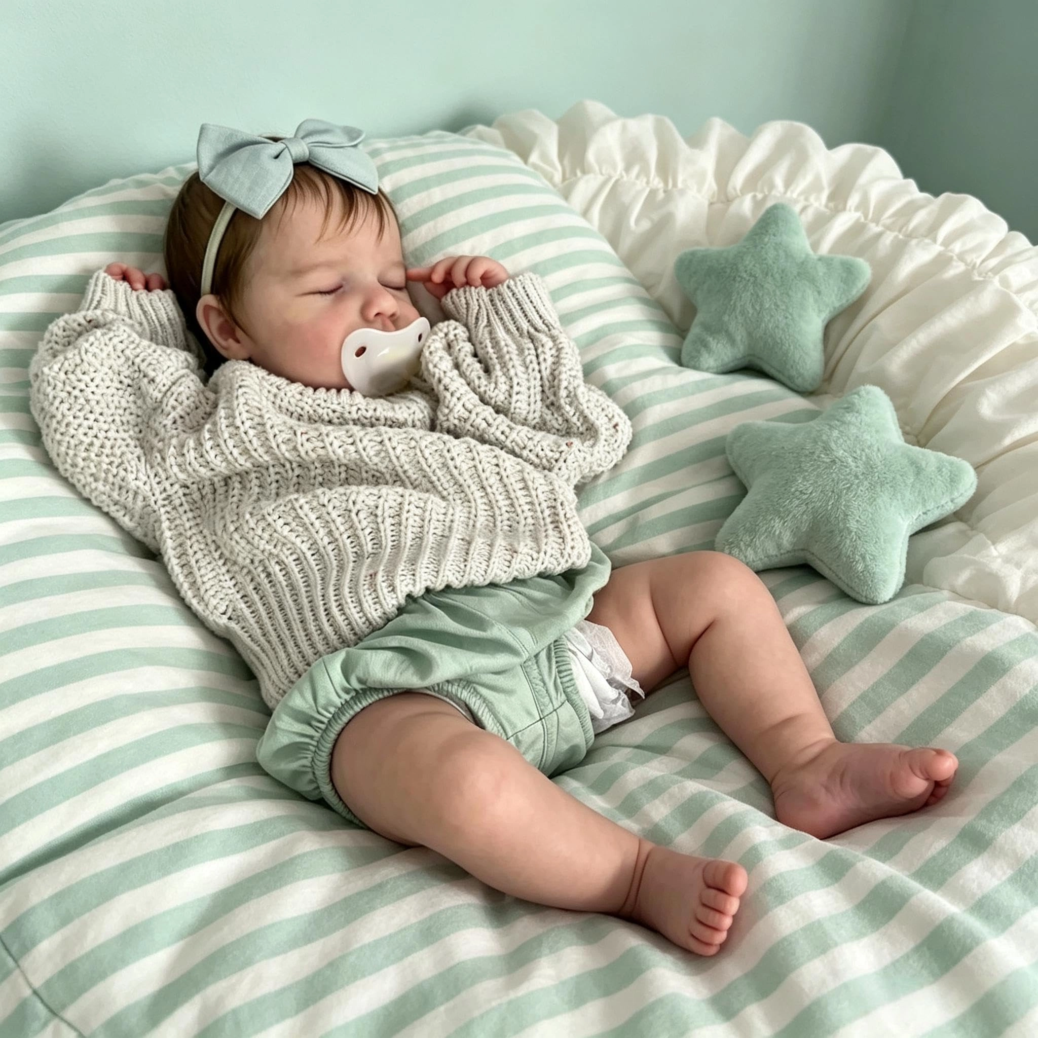 Nanjing Tianzeng Gifts Co.,Ltd Reborn Baby Doll - 20 inch Vinyl Ages 3+
