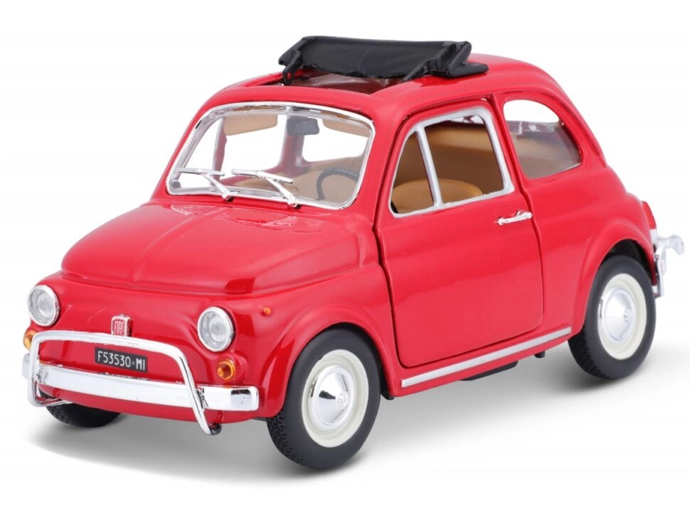 BBURAGO Fiat 500L Model 1968 - 1:24