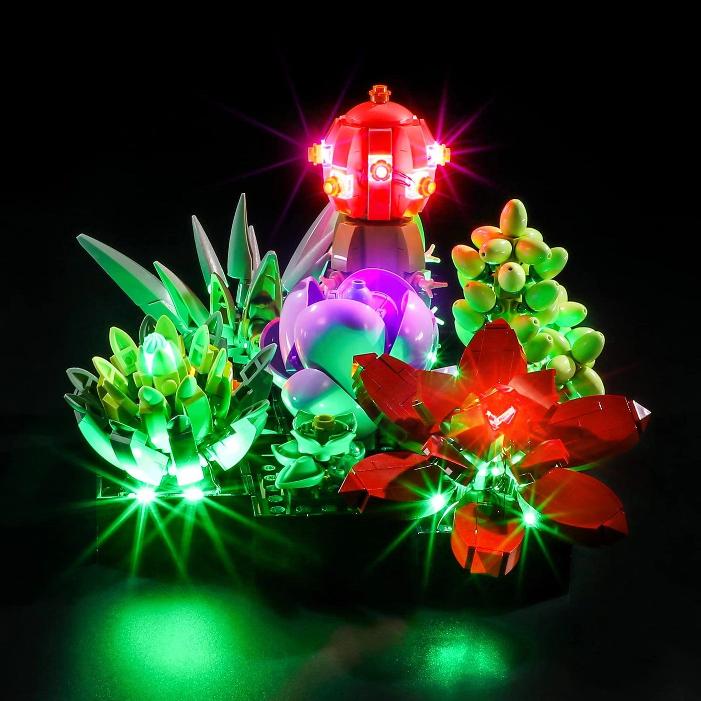 LED Light for Lego-10309 Creator Succulents Building Blocks Model