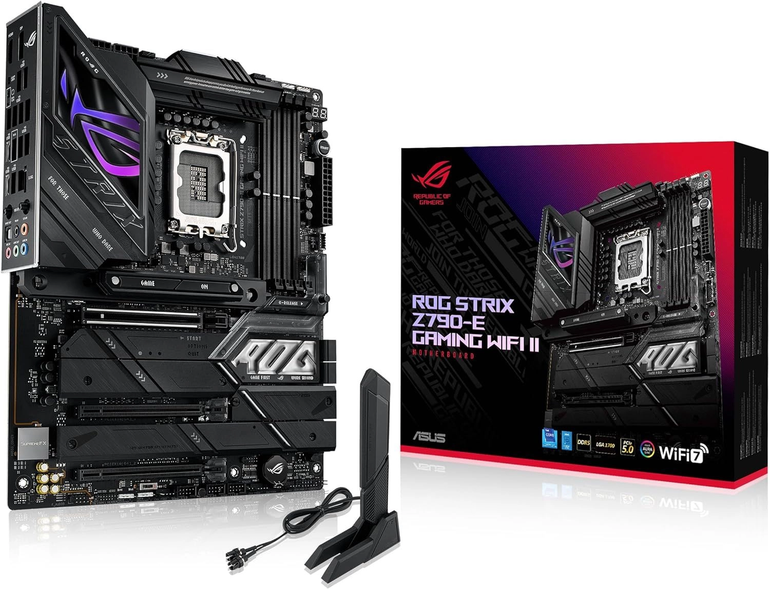 ROG STRIX Z790-E - LGA 1700 DDR5 WiFi 6E