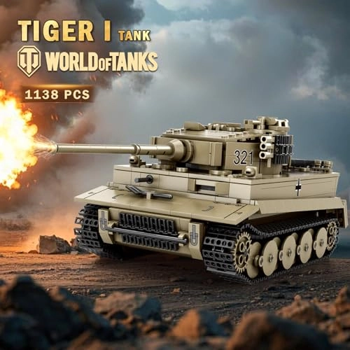 World of Tanks Tiger I (77031) - WW2 Military