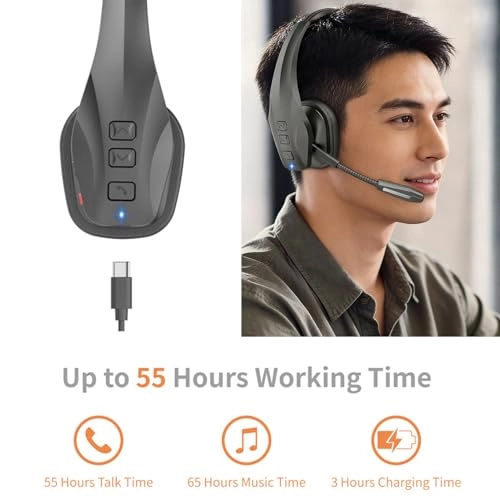 Single Ear BT Wireless Headset