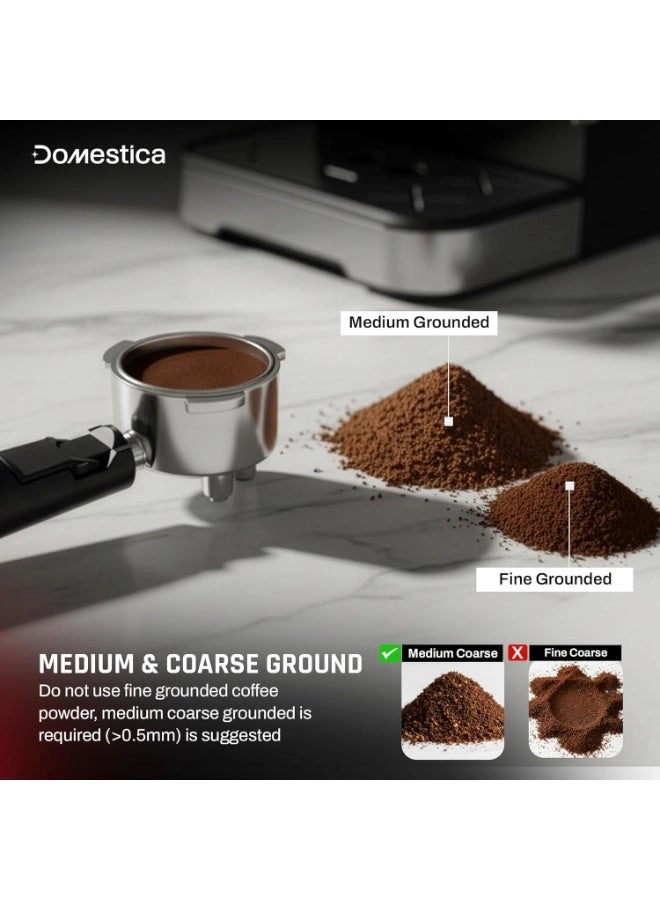 Brewcraft Pro - 20 Bar Smart Touch Milk Frother