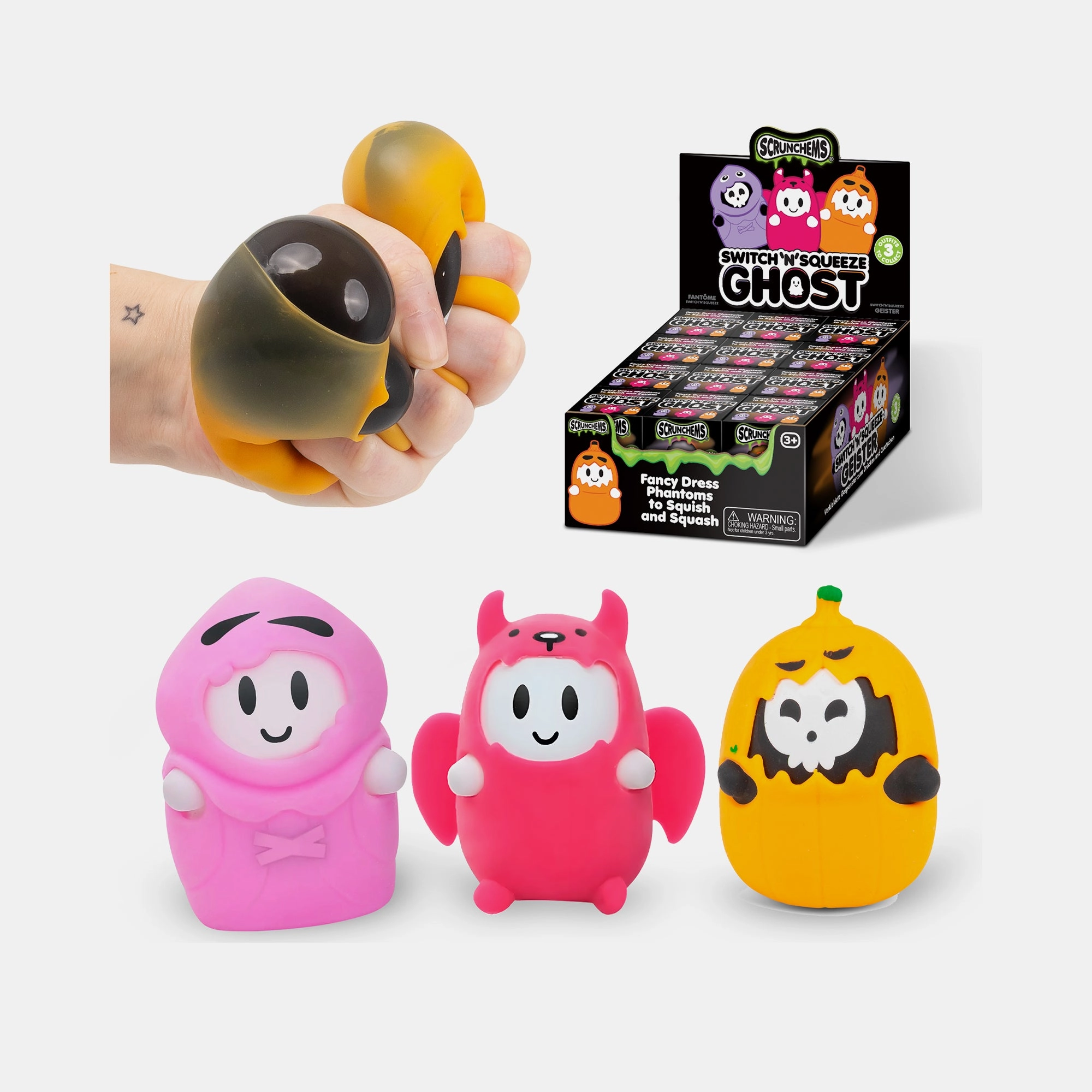 Switch N' Squeeze Ghost - 3+ 2 pieces