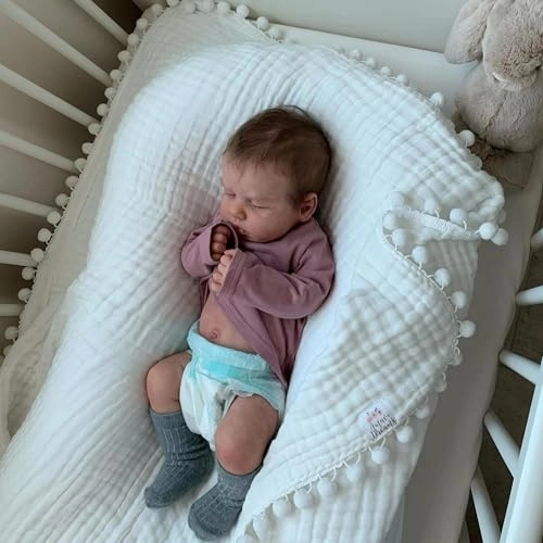 Loulou Reborn Baby Doll - 20 inch Full Body Vinyl Girl Ages 3+