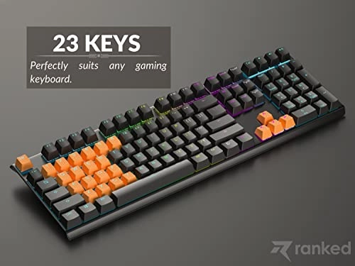 Rubber Keycap Set - OEM Profile Pistachio 23 Keys