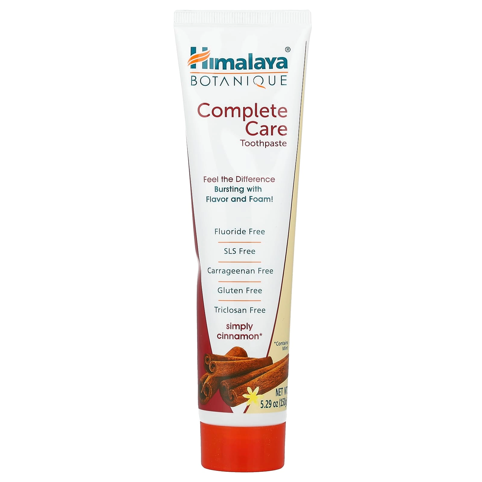 Himalaya Complete Care Simply Cinnamon Toothpaste 150 g