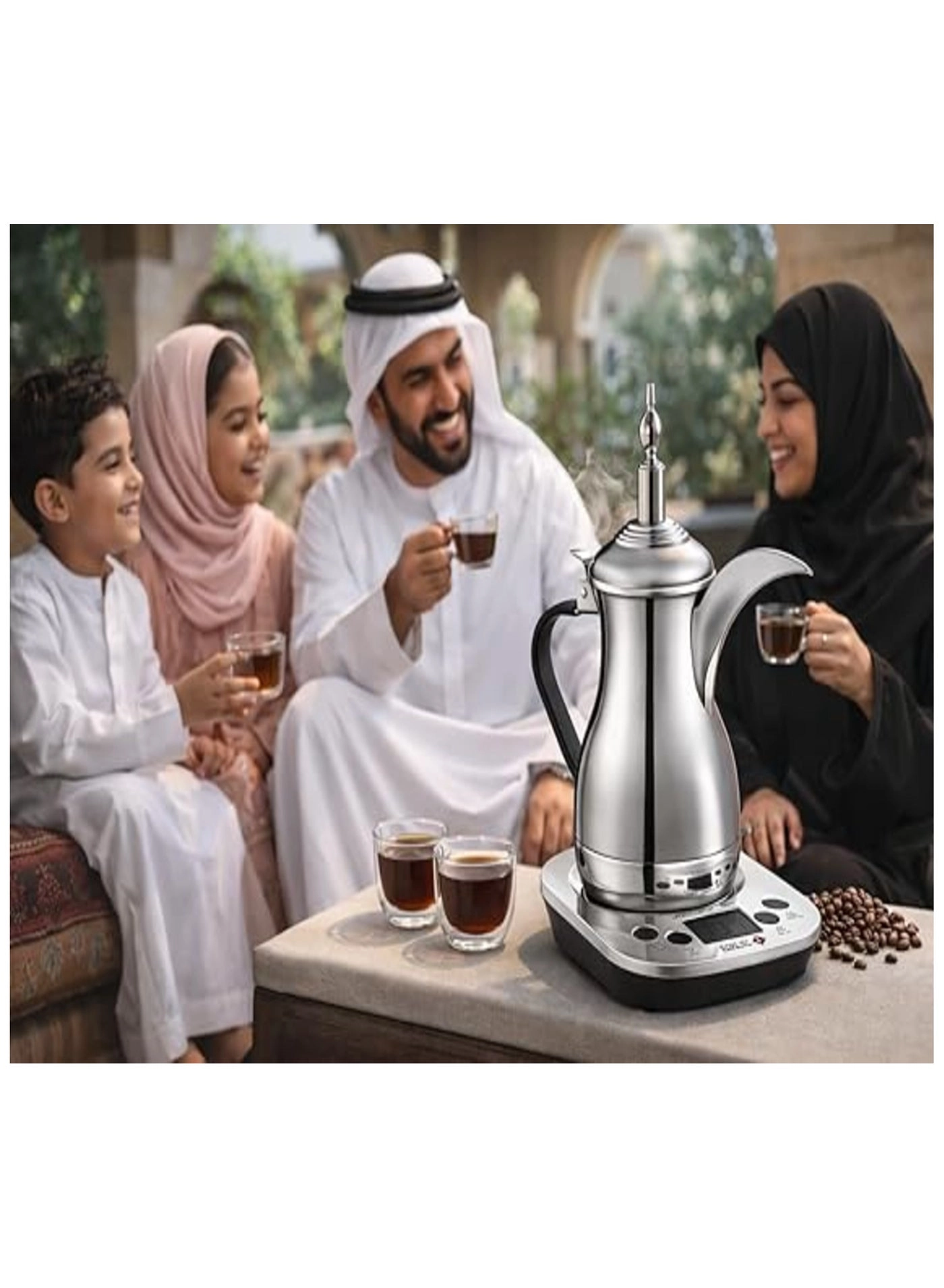 Electric Arabic Coffee Maker 91941 - Smart Control Keep Warm