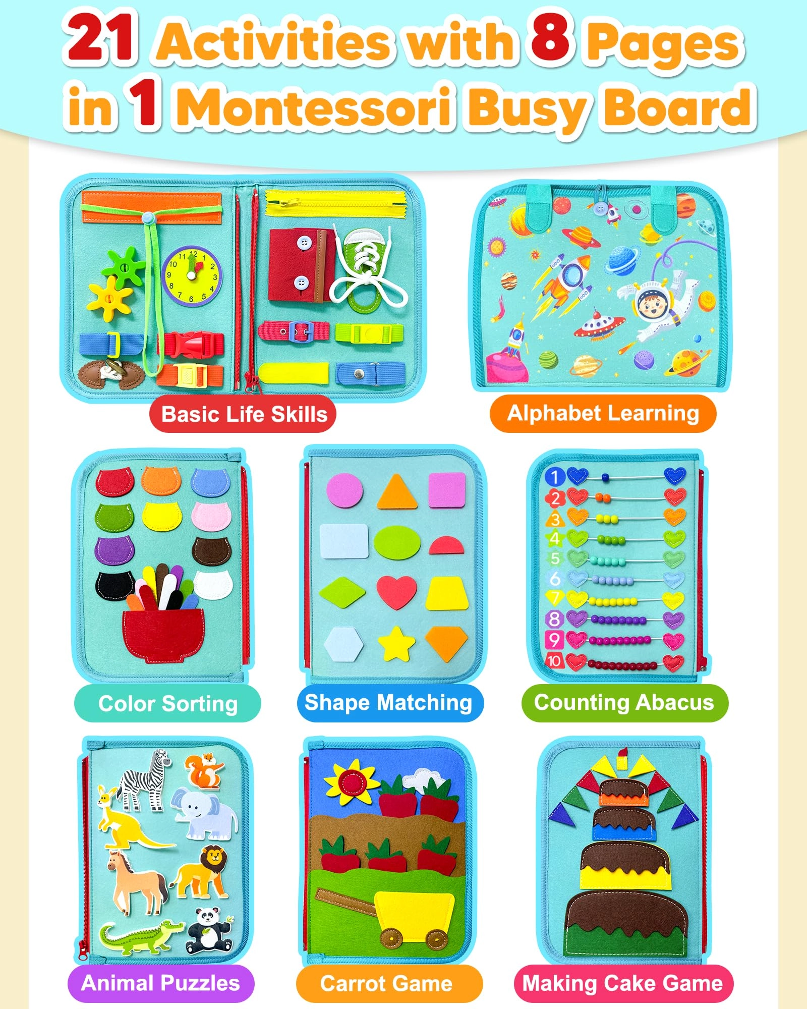 Busy Board - 36 months+