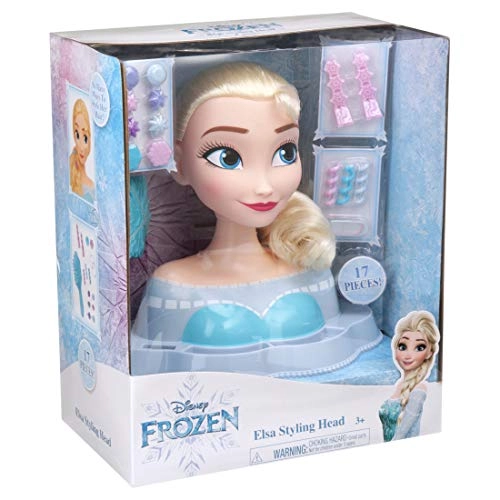 Elsa Fashion Doll - Extra-Long Blonde Hair Braiding Tool Ages 5+