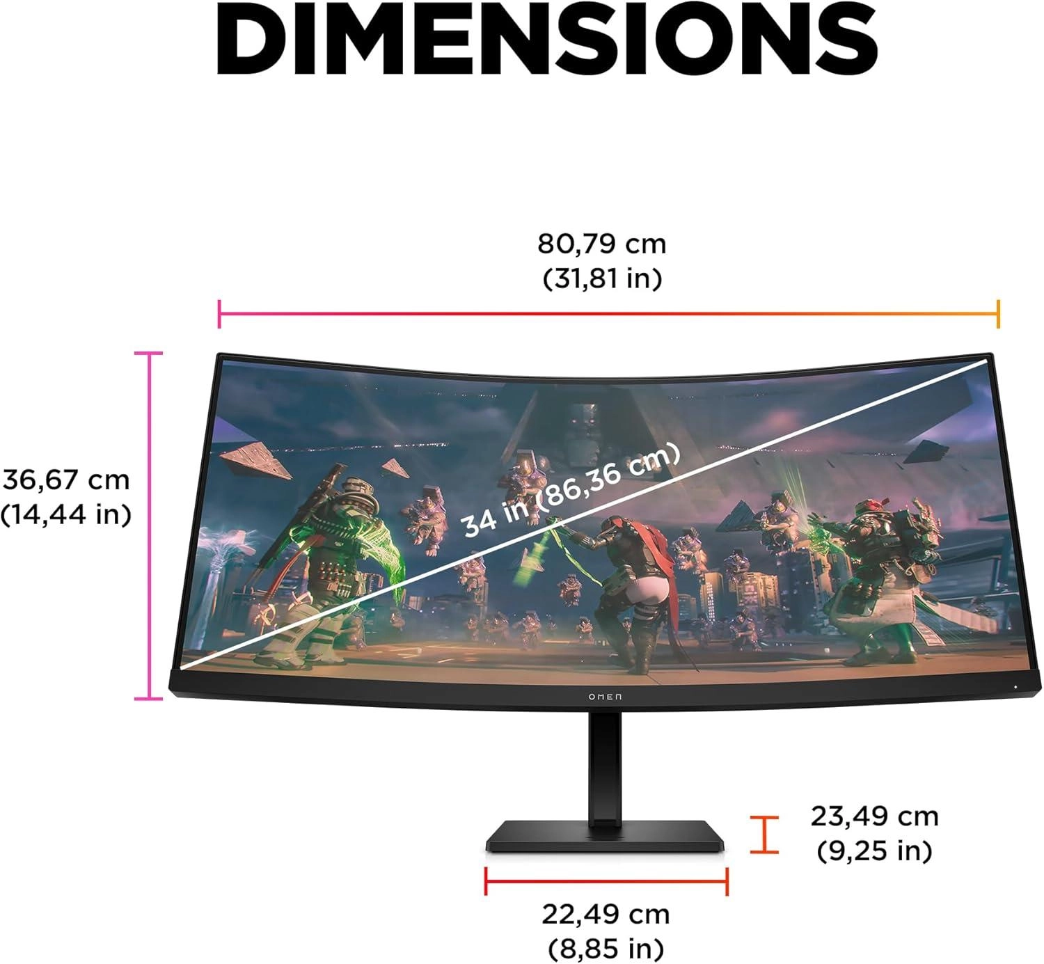 Omen 34C - 780K8AS 34" QHD