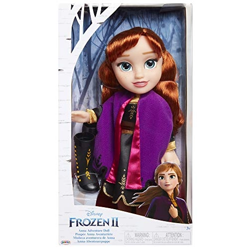 Anna Adventure Doll - 14" / 35cm Violet Travel Cape Ages 3+
