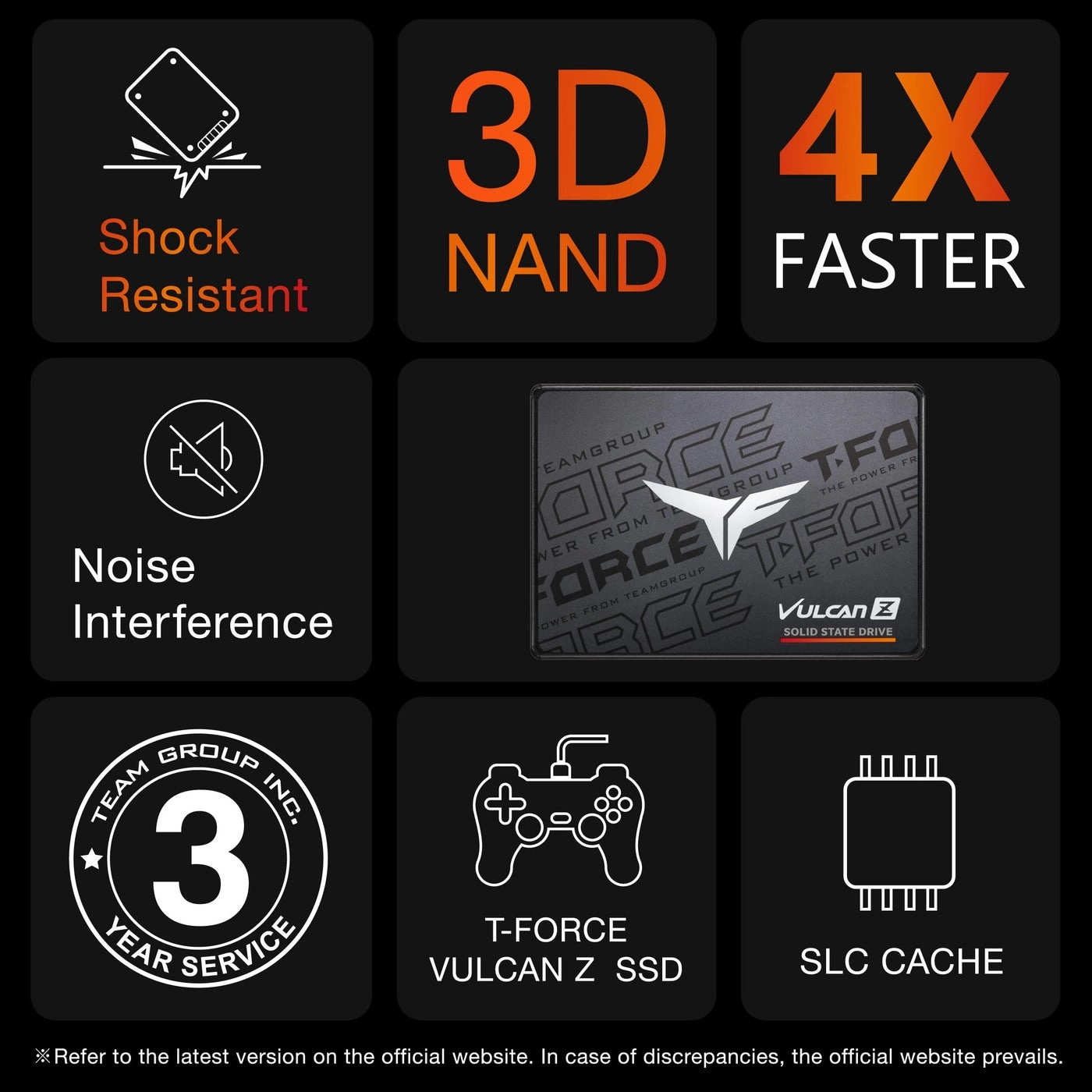 Vulcan Z - 256GB 2.5-inch