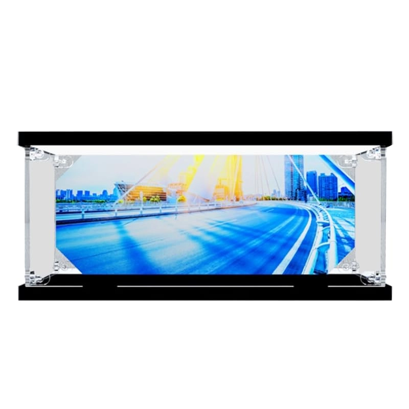 HCAEIOFJ Clear Acrylic Display Case - Lego Creator 76909 Mercedes-AMG F1 W12 E Performance & Mercedes-AMG Project One