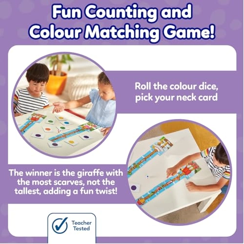 Giraffes in Scarves - 4 years to 7 years 38 pieces