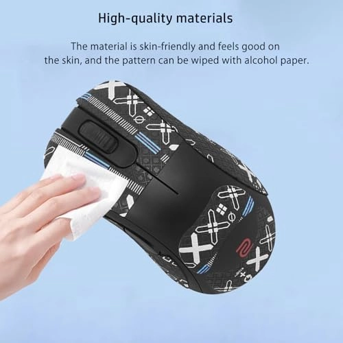 Mouse Grip Tape - Full Coverage Black Anti-slip