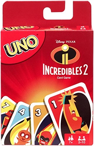 UNO Incredibles 2 - 112 cards 8 years and up English