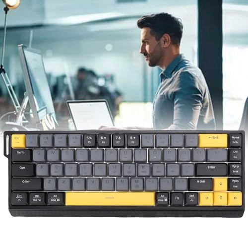 RGB LED Backlit Mechanical Gaming Keyboard - RU/EN Wired