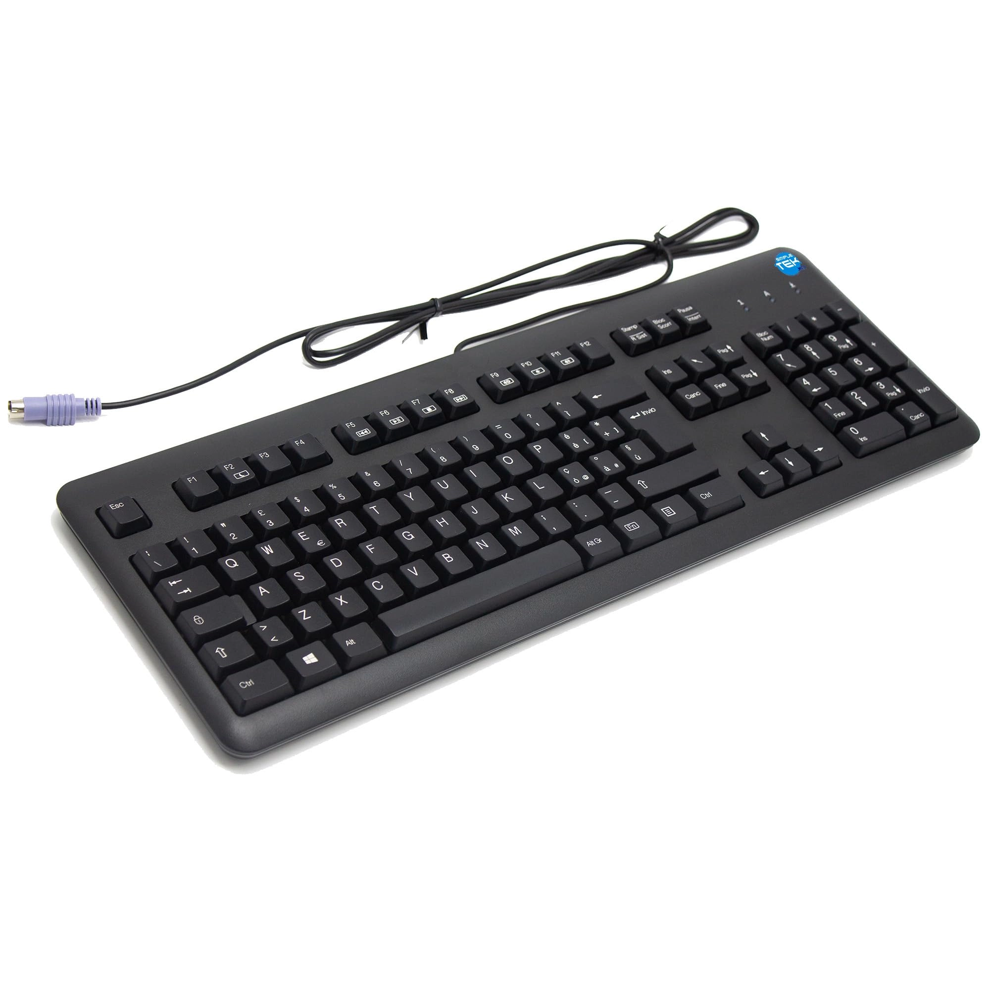 SIMPLETEK PS2 Keyboard - IT Wired