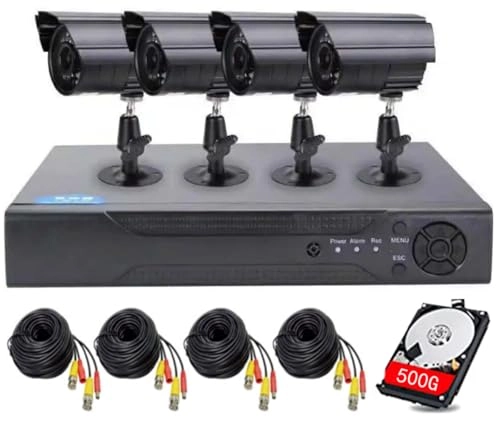 4CH DVR - 500GB 4 channels