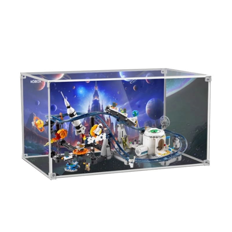 Clear Acrylic Display Case - 31142 60x35x35cm